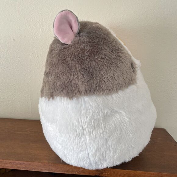 Squishmallow 12" Everett Guinea Pig Fuzz A Mallow Tri-Color Pet Plush Cat Calico - Picture 7 of 9